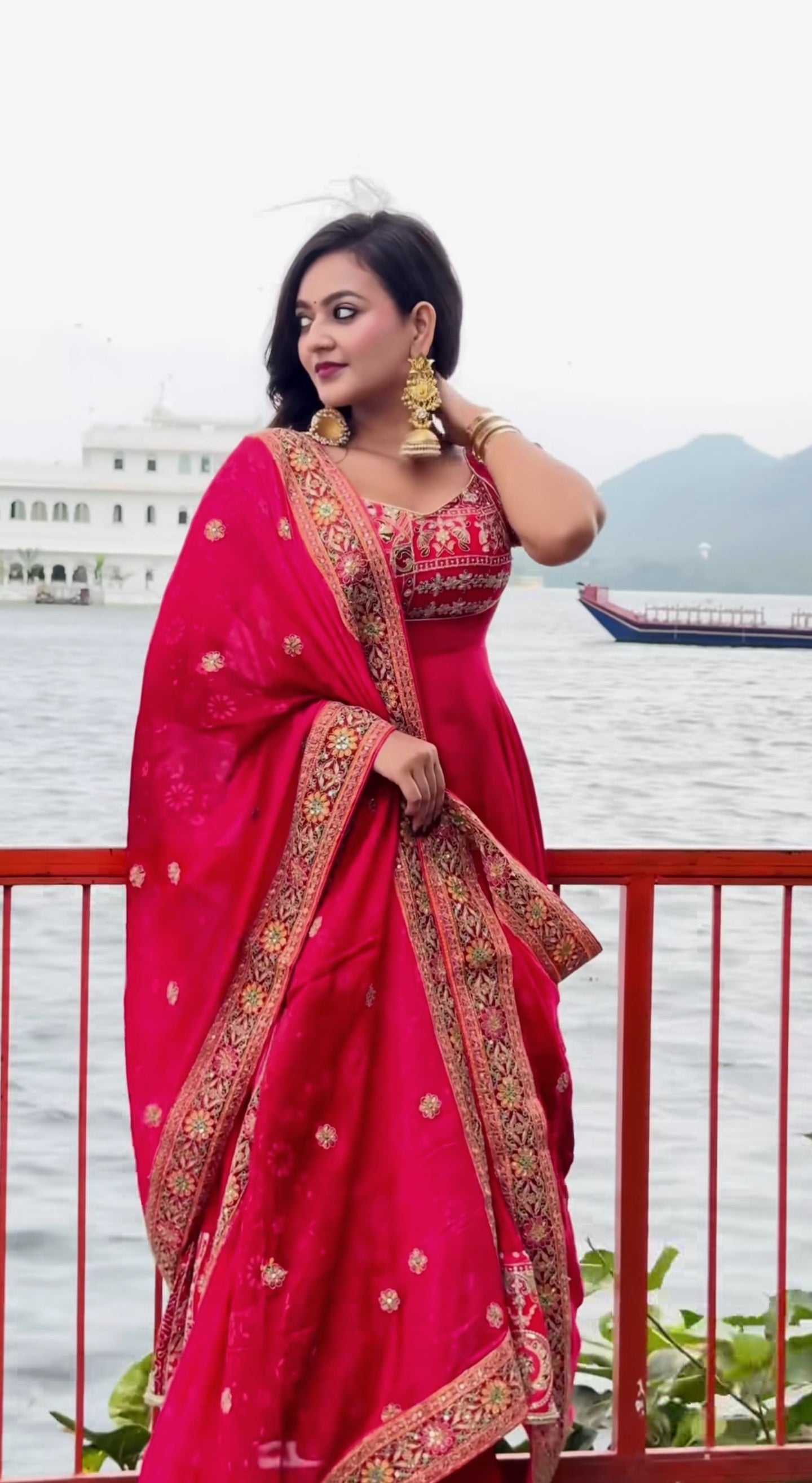 Presenting Anarkali Gown Perfect For Wedding & Festive Wear