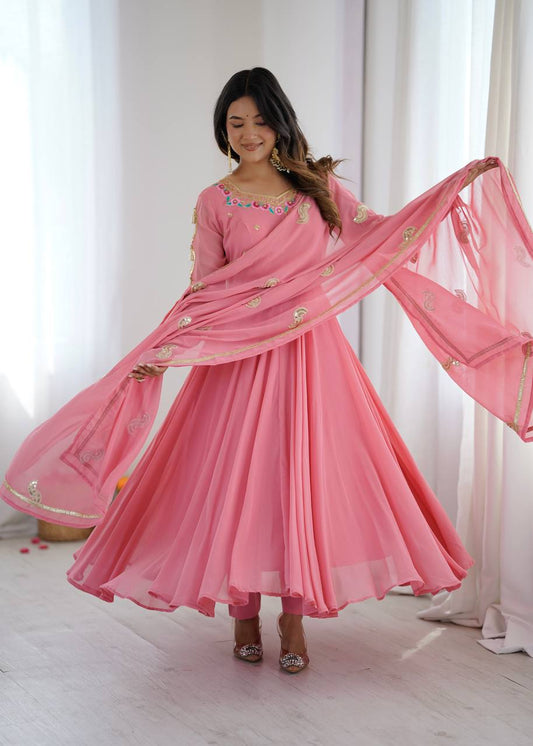 Latest Rakshabandhan Special Anarkali Suit