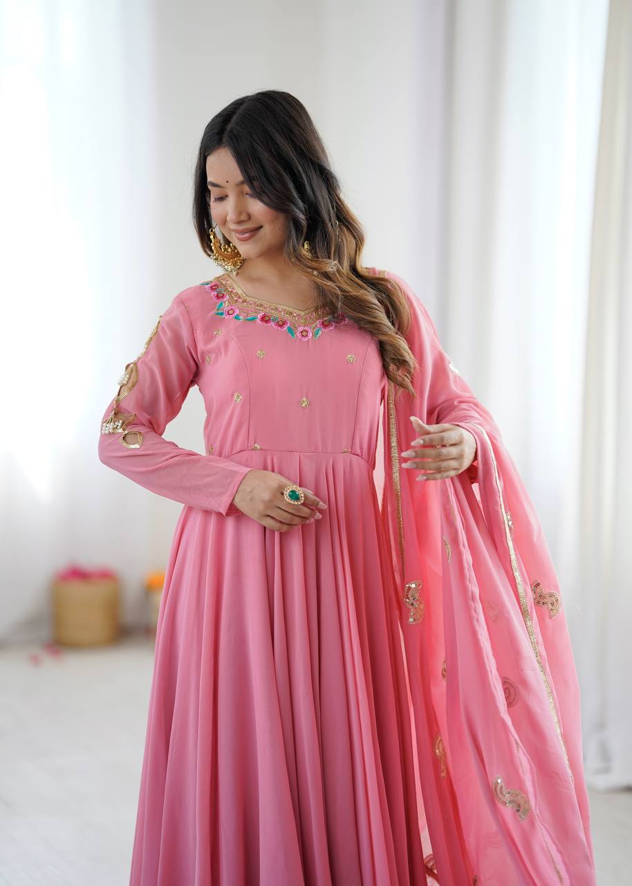 Latest Rakshabandhan Special Anarkali Suit