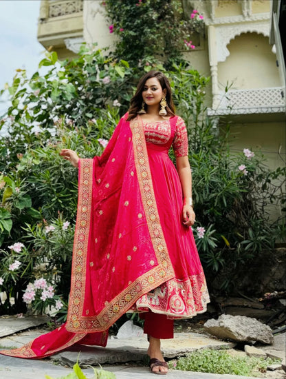 Presenting Anarkali Gown Perfect For Wedding & Festive Wear