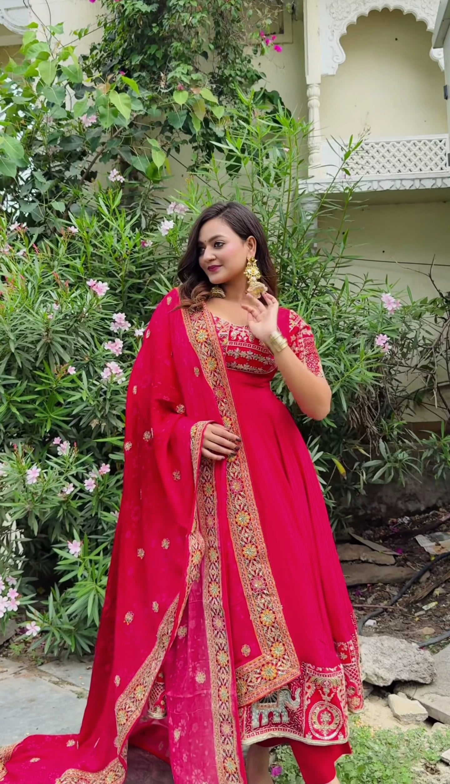 Presenting Anarkali Gown Perfect For Wedding & Festive Wear
