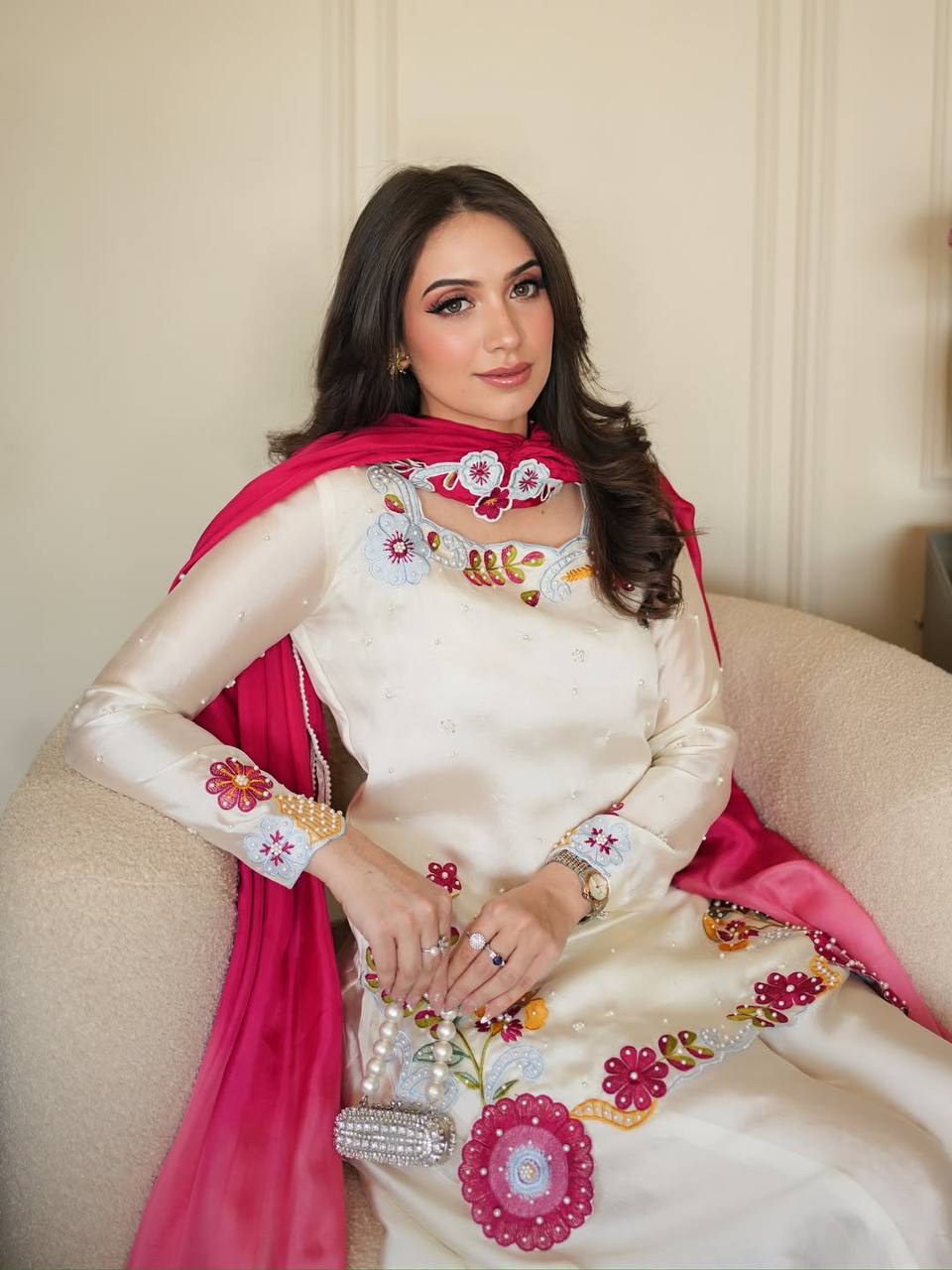 New Designer Party Wear Look Top , Sharara Plazzo and Dupatta