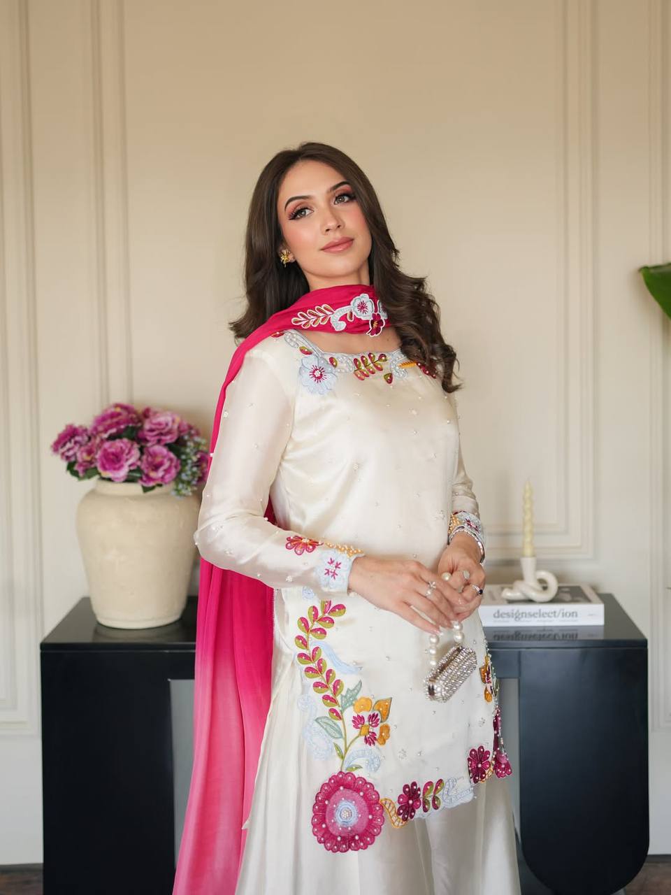 New Designer Party Wear Look Top , Sharara Plazzo and Dupatta