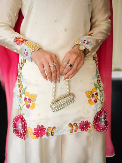 New Designer Party Wear Look Top , Sharara Plazzo and Dupatta