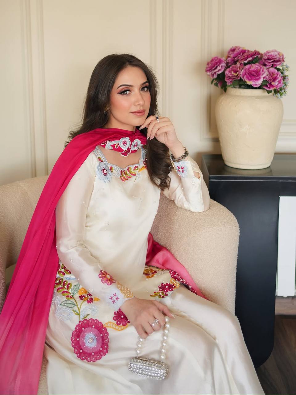 New Designer Party Wear Look Top , Sharara Plazzo and Dupatta