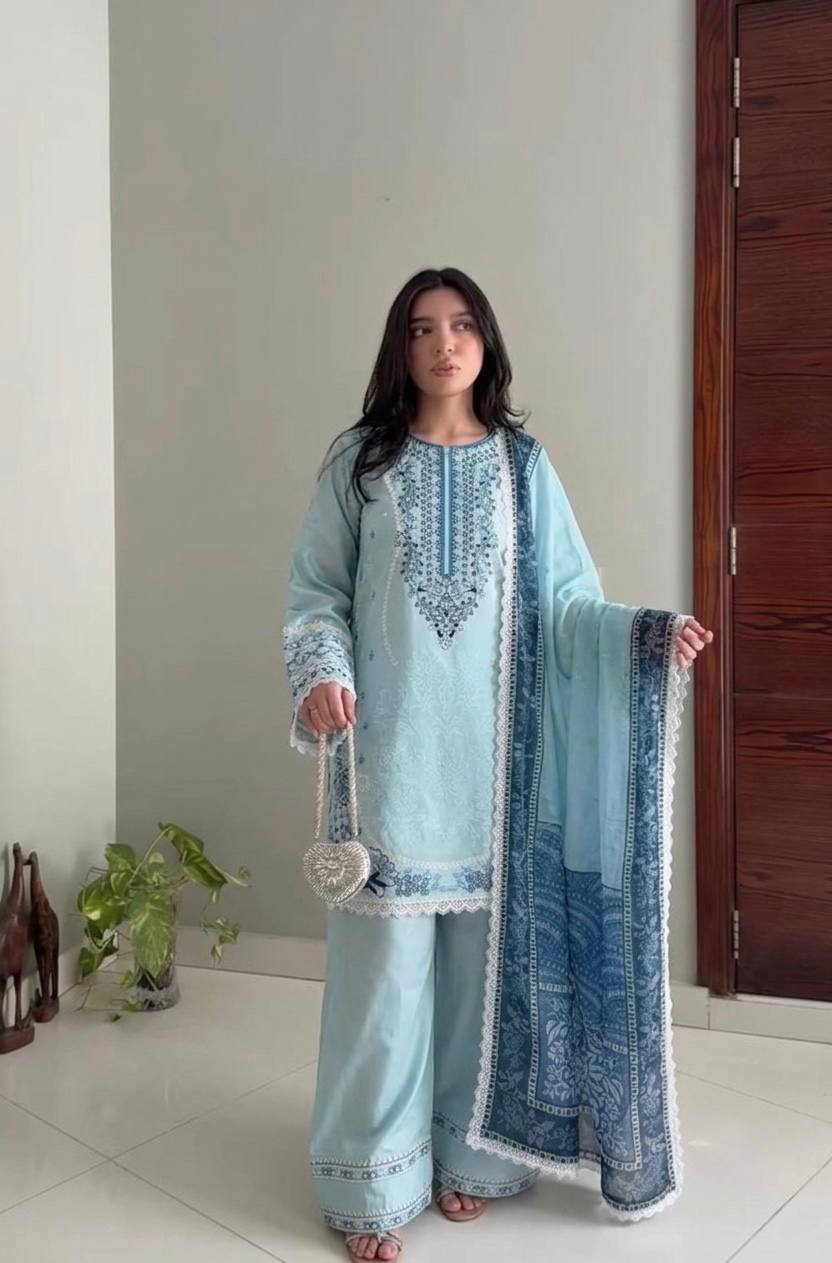 Đěsigner Party Wear Look Pur Satin Rayon Top & Farshi Palazzo With Dupatta se