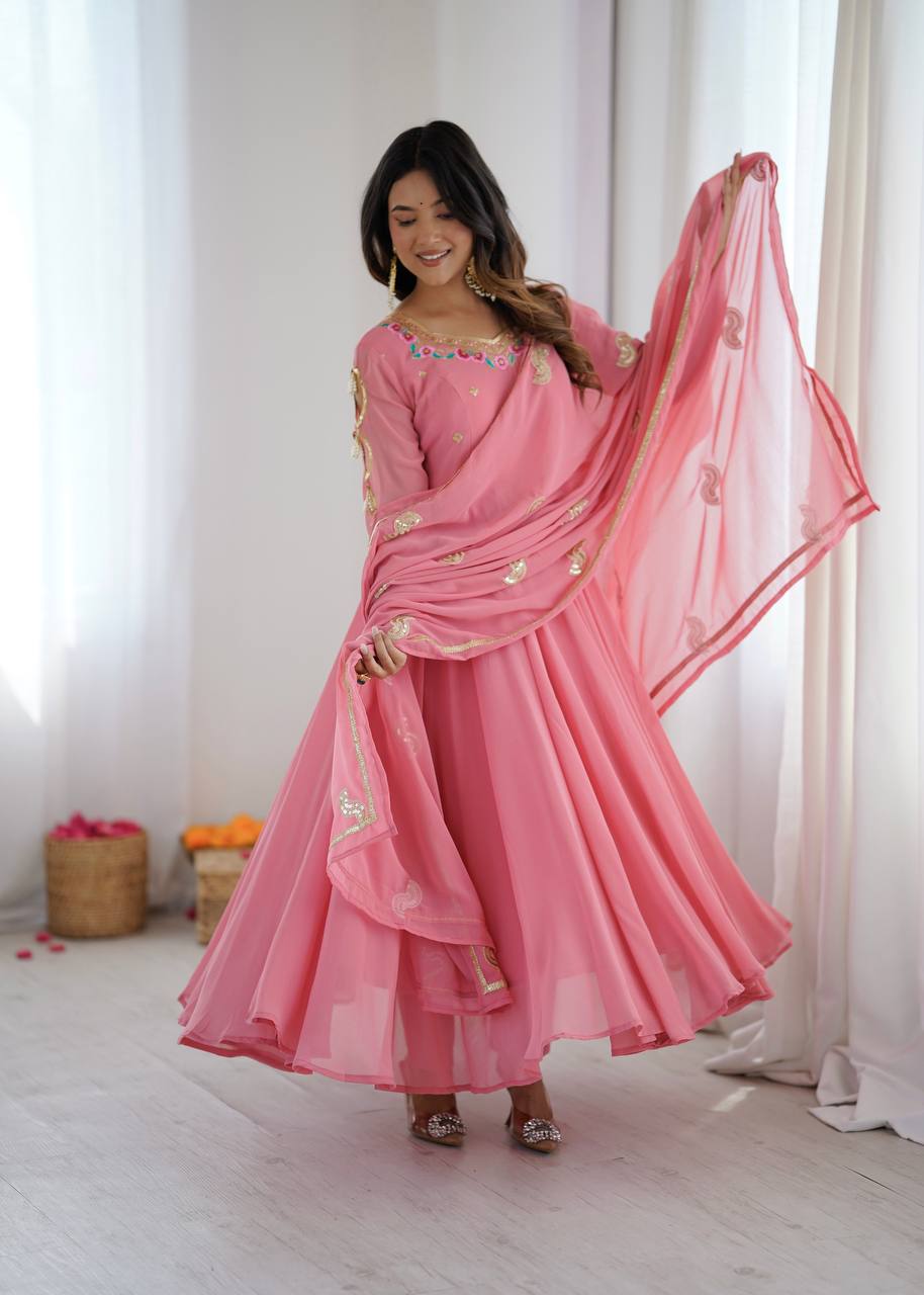 Latest Rakshabandhan Special Anarkali Suit