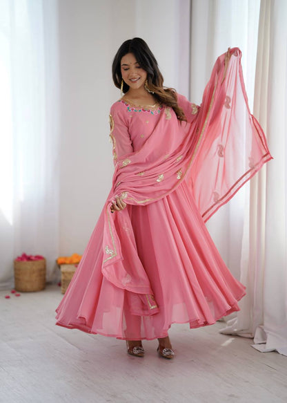 Latest Rakshabandhan Special Anarkali Suit
