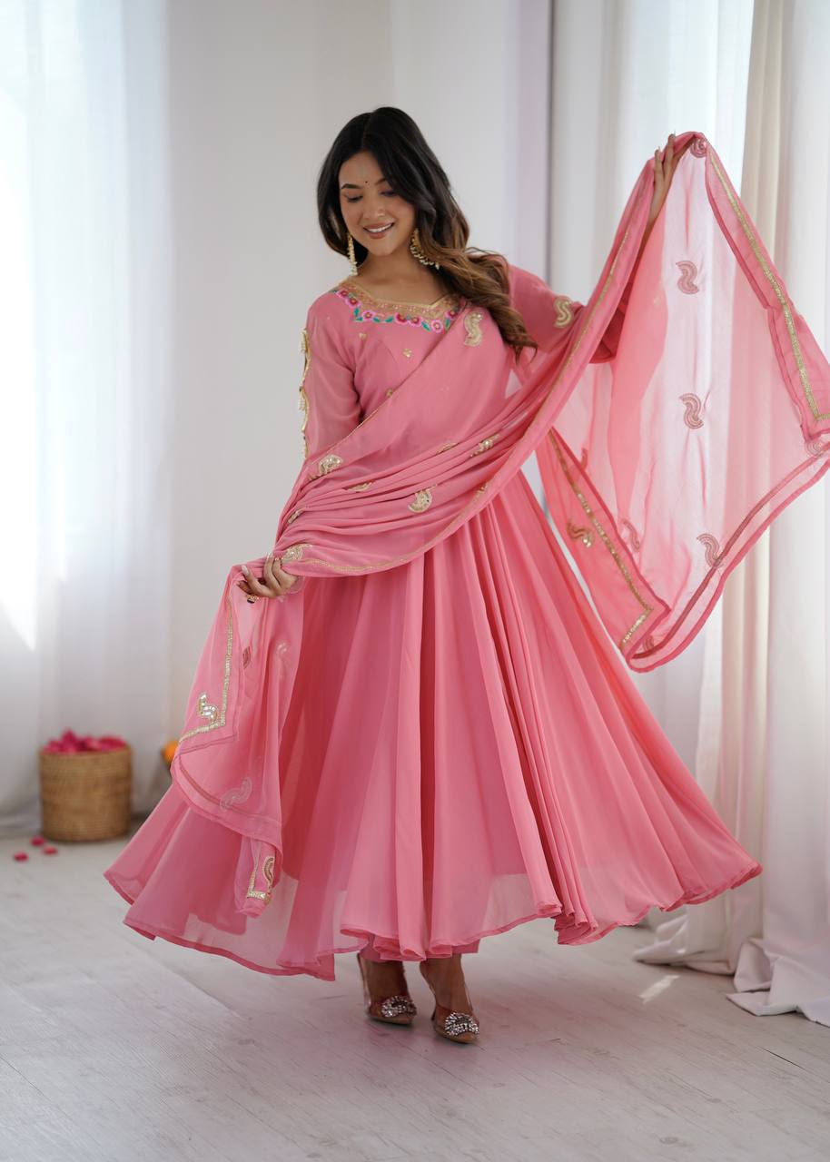 Latest Rakshabandhan Special Anarkali Suit