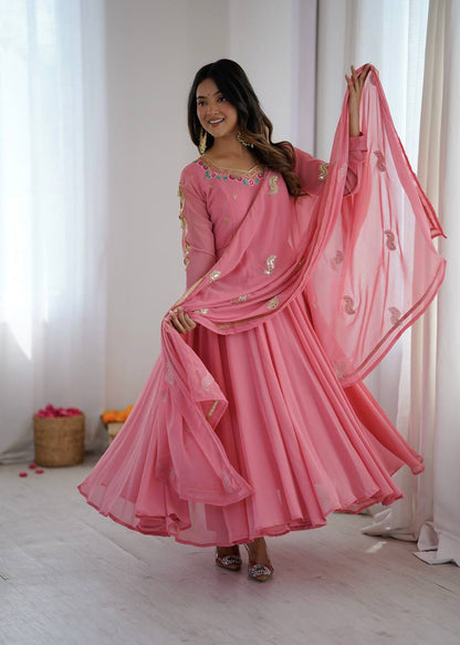 Latest Rakshabandhan Special Anarkali Suit