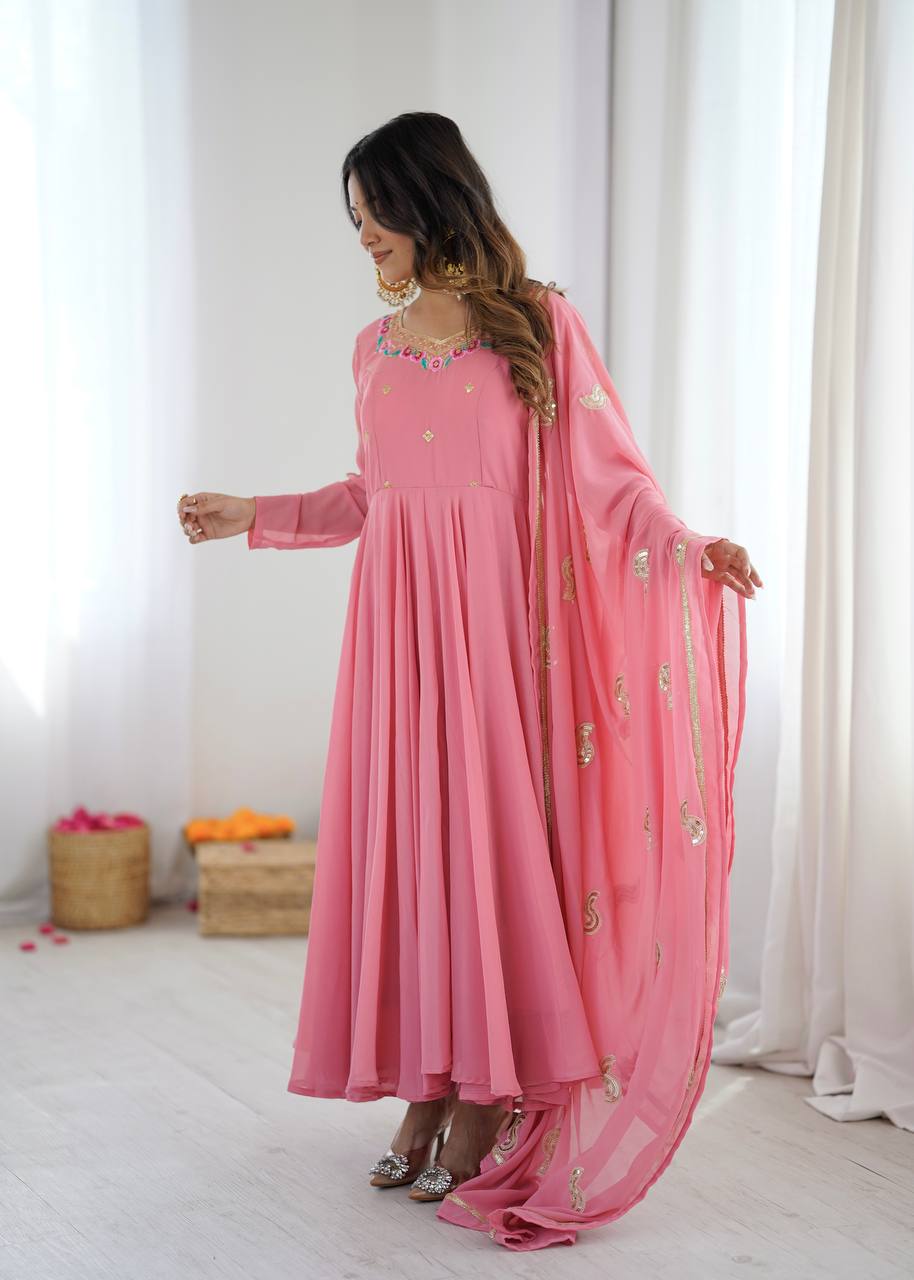 Latest Rakshabandhan Special Anarkali Suit