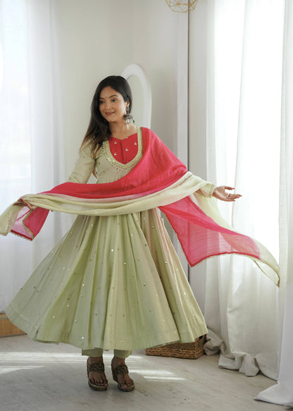 Designer Embroidered Anarkali Set | Wedding, Reception & Festival Look