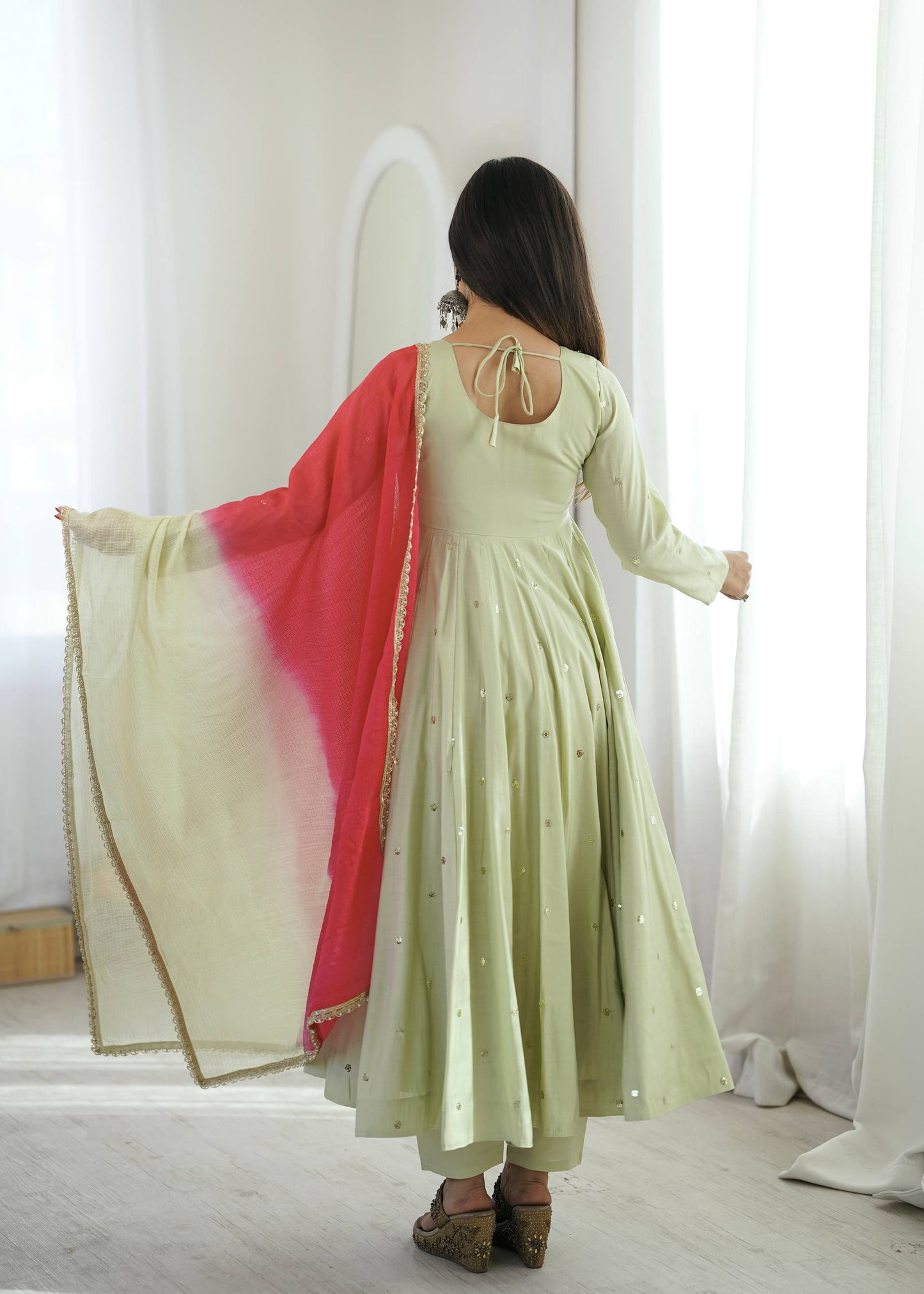 Designer Embroidered Anarkali Set | Wedding, Reception & Festival Look
