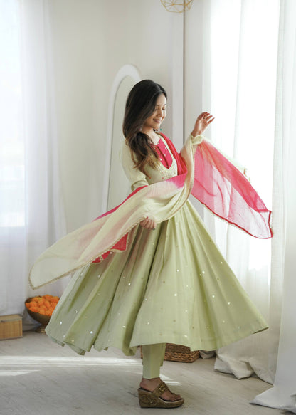 Designer Embroidered Anarkali Set | Wedding, Reception & Festival Look