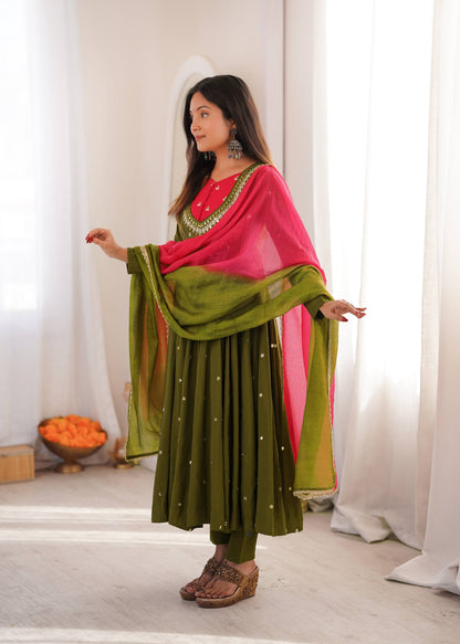 Designer Embroidered Anarkali Set | Wedding, Reception & Festival Look