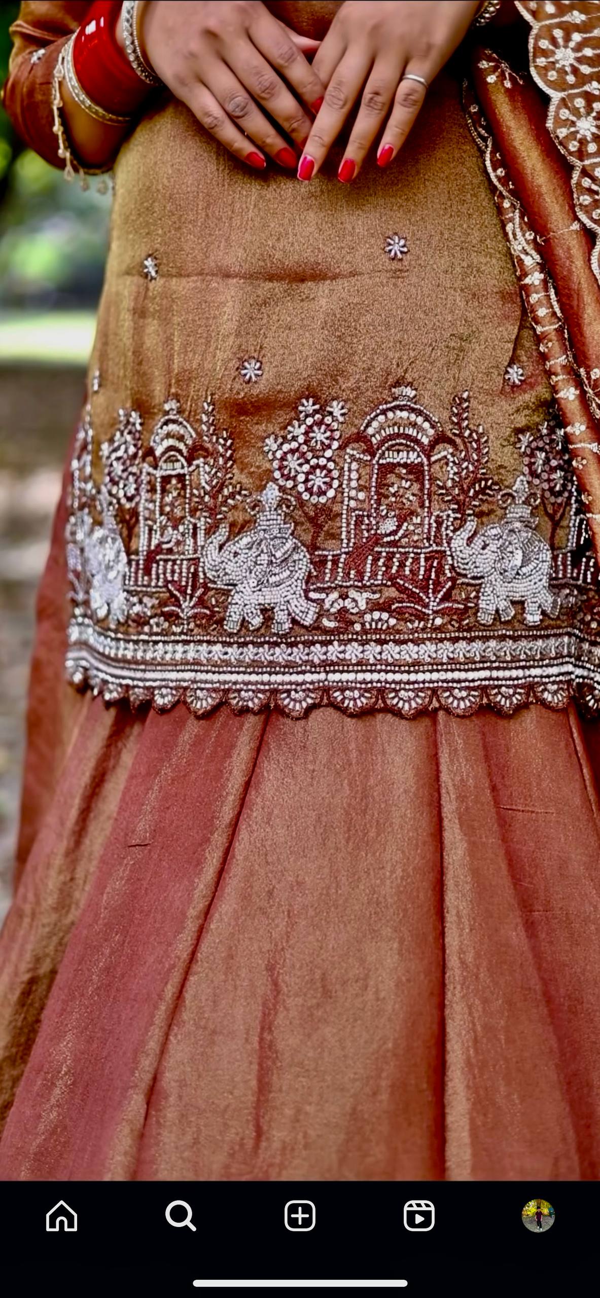 Traditional Brown Anarkali Suit with Embroidered Dupatta | Festive Collection