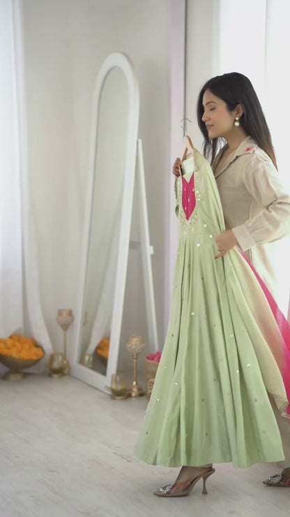 Latest Trending Festival Special Gown